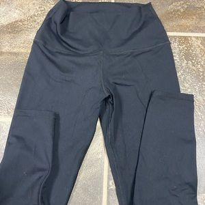 Born Primitive all black, high waisted leggings. Full length. Size M.